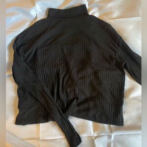 crop top turtle neck